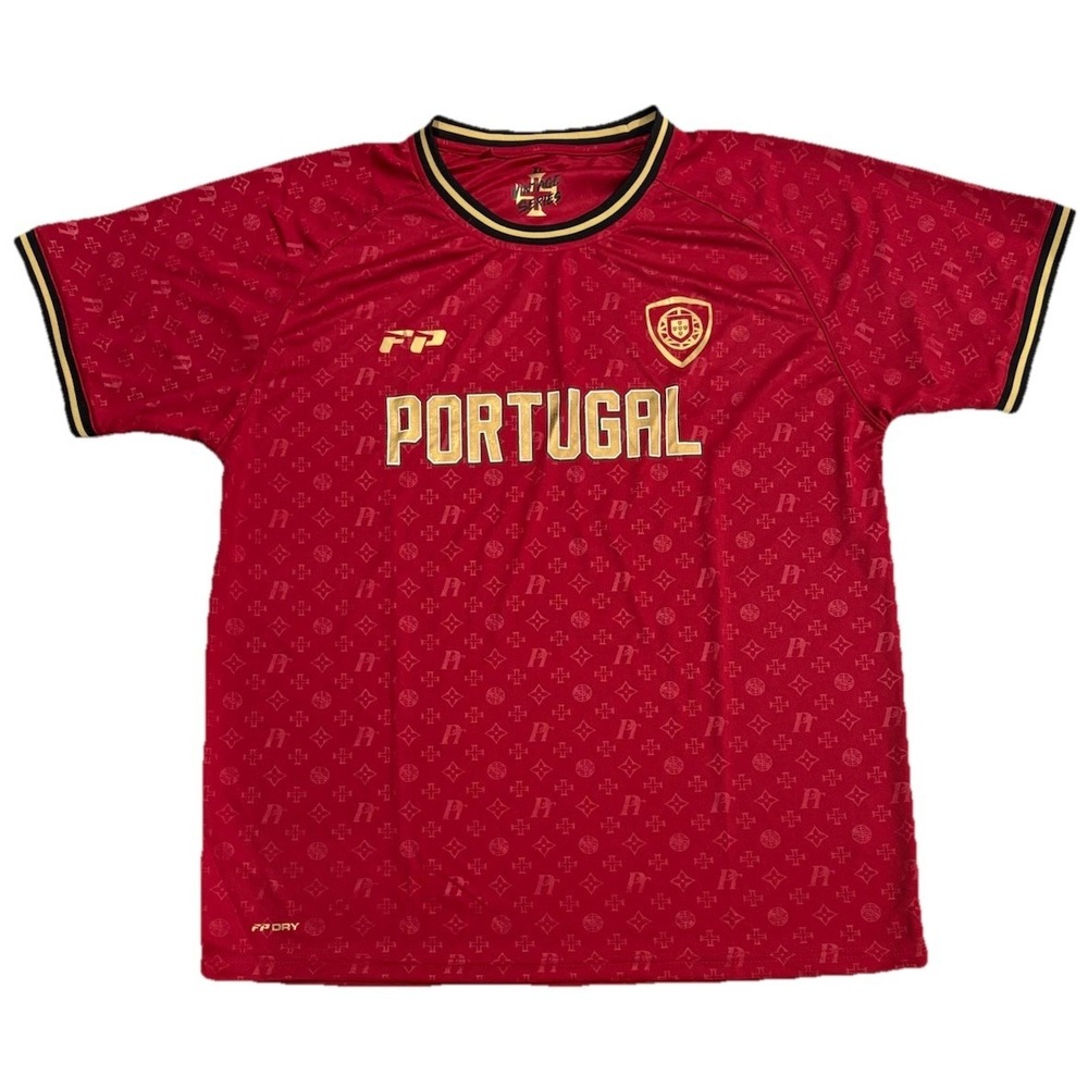 Força Portugal Vintage Series Soccer Jersey - Red Monogram - Men's XL - EXC